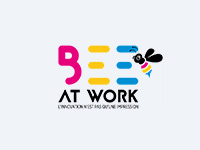 Logo Bee at work