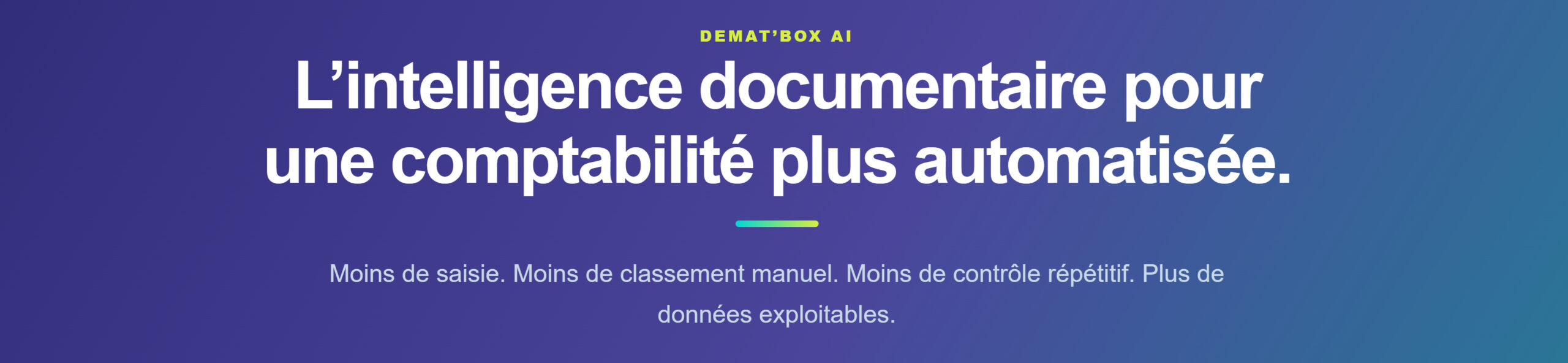 L’intelligence documentaire pour une comptabilité plus automatisée.