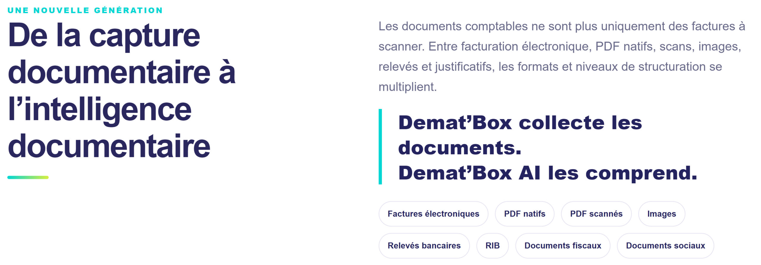 De la capture documentaire à l’intelligence documentaire